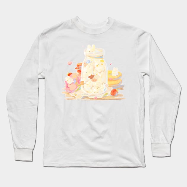 Spring Picnic Long Sleeve T-Shirt by happyyu